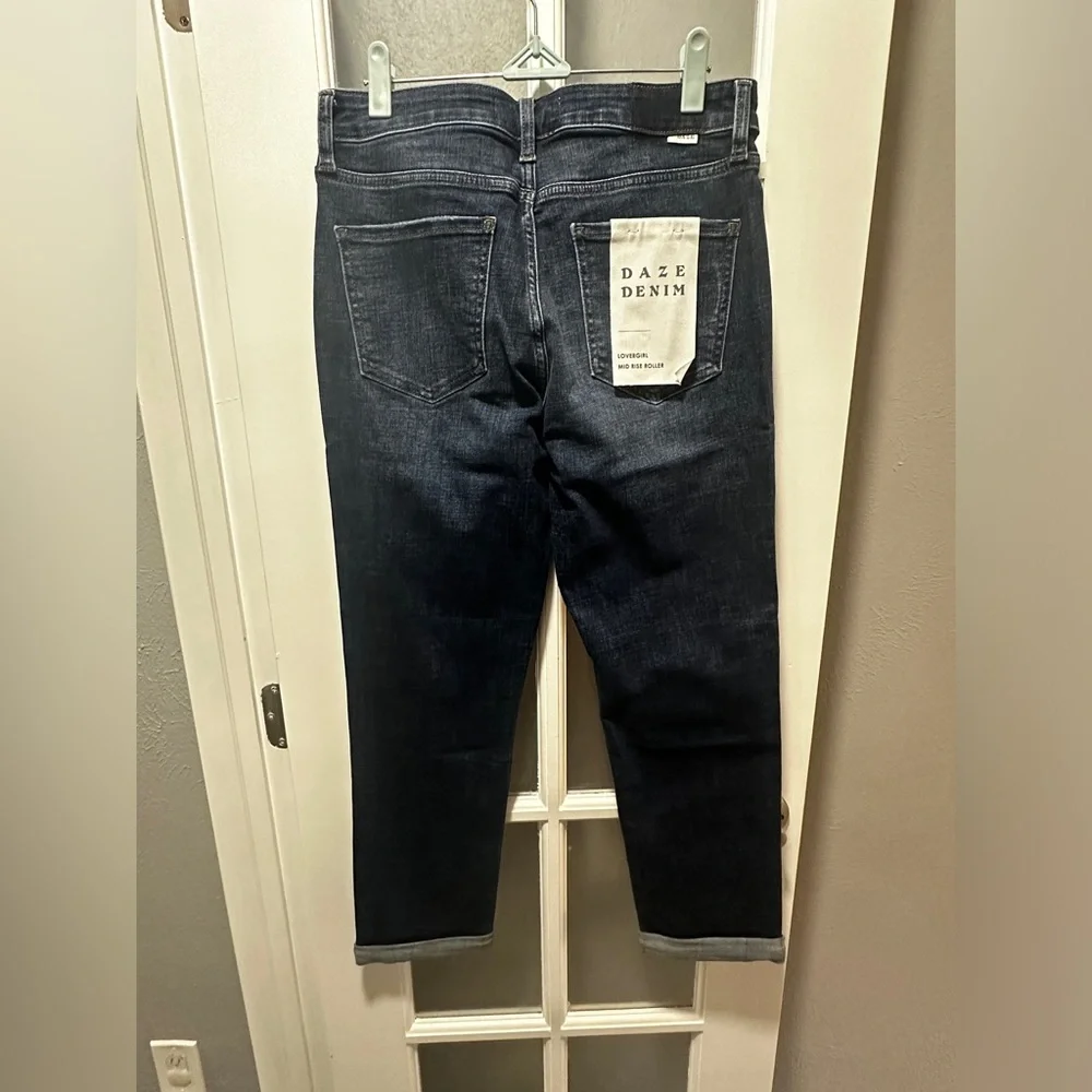 NWT DAZE DENIM The Lovergirl Roller Jean - Picture 13 of 15